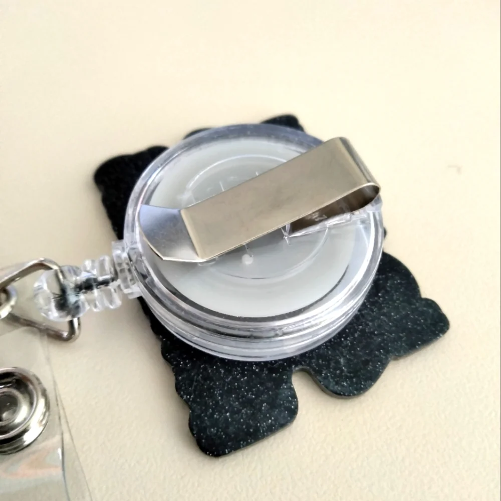Med Tech Pharmacy Funny Badge Reel with Slip Clip